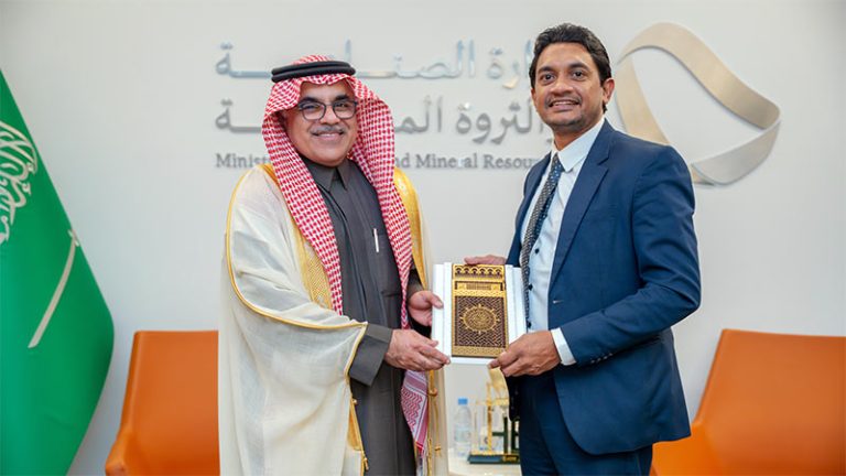 Saudi Arabia Vice Minister Eng. Khalil bin Ibrahim bin Salamah meets Sri Lanka Deputy Minister Chathuranga Abeyasinghe