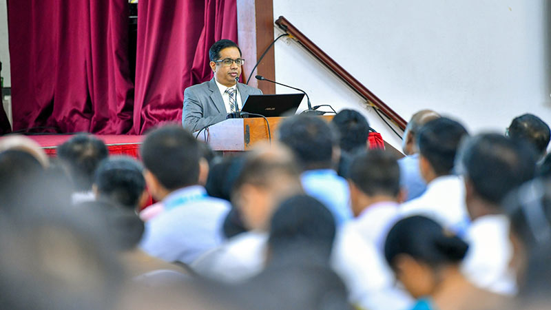 Secretary to the President Dr. Nandika Sanath Kumanayake
