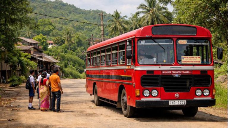 Sri Lanka Transport Board - SLTB - Red Bus