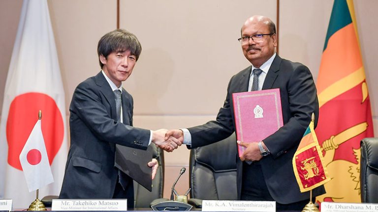 Matsuo Takehiko with K. A. Vimalenthirarajah