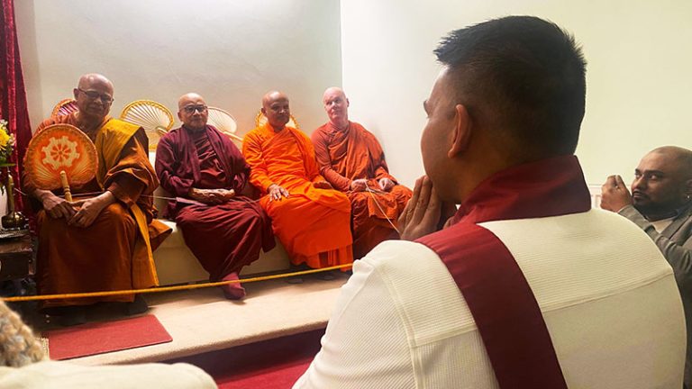 Namal Rajapaksa in London