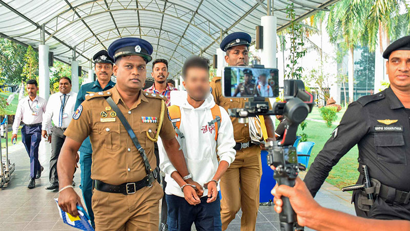 Podi Lassi brought back to Sri Lanka under tight security