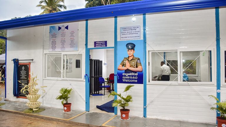 New Polpitiya Police Station opened in Hatton
