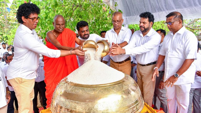 59th National New Rice Festival held at Jaya Sri Maha Bodhi under President's patronage