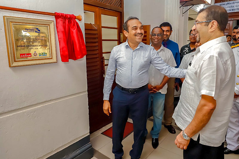 Renovated Maradana Railway Station after completion of the first phase of the modernization project