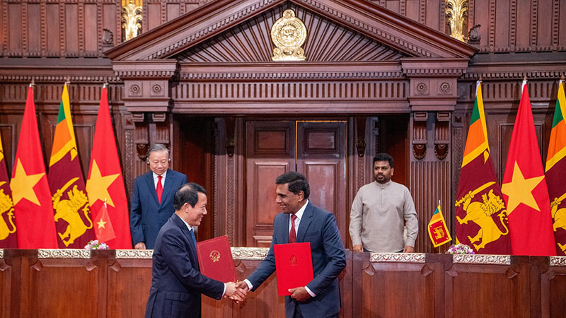 Five MoUs exchanged between Sri Lanka and Vietnam in Colombo