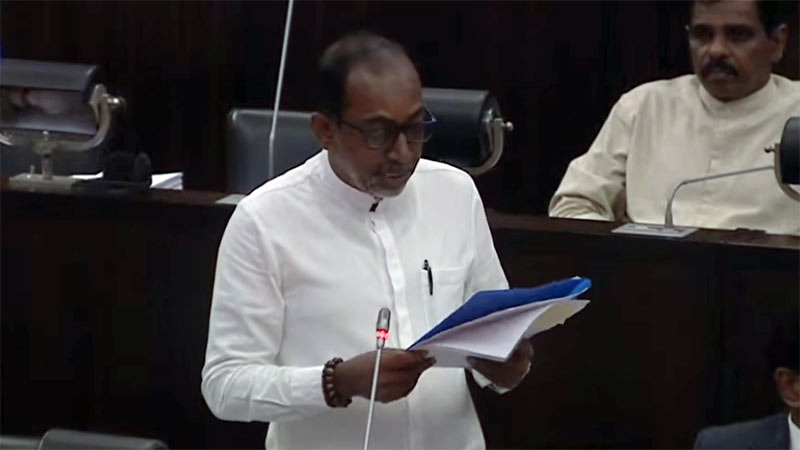 Minister Hiniduma Sunil Senevi