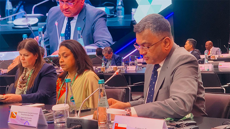 Sri Lanka urges peace in Indian Ocean at Moscow forum