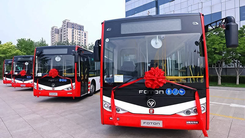 104 FOTON Metro Buses handed over to Sri Lanka