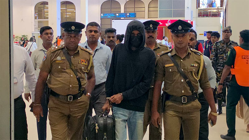Kehelbaddara Padme's Alleged Shooter 'Matiya' Arrested at Bandaranaike International Airport (BIA) After Malaysia Deportation