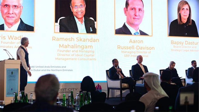 Port City Colombo investment opportunities showcased to UAE business leaders in Dubai