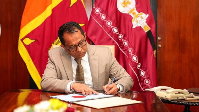 Sri Lanka's Speaker Dr. Jagath Wickramaratne