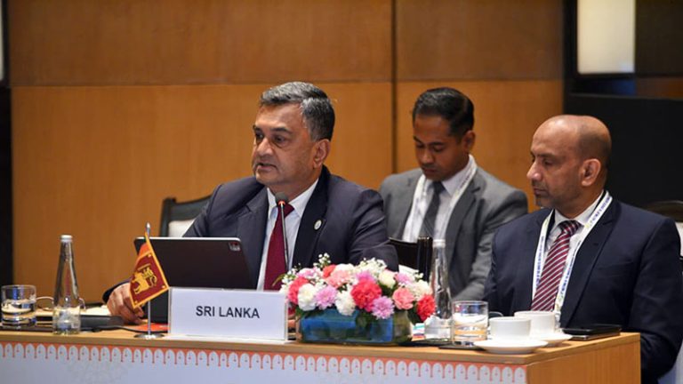Sri Lanka Defence Secretary Air Vice Marshal Sampath Thuyacontha (Retd)
