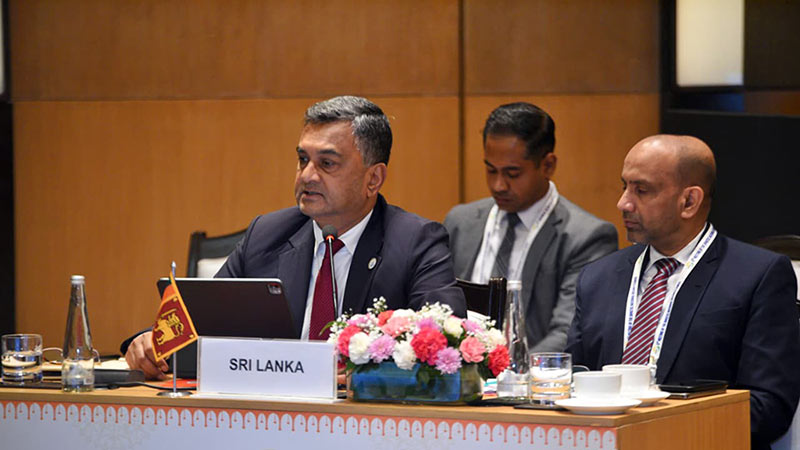 Sri Lanka Defence Secretary Air Vice Marshal Sampath Thuyacontha (Retd)