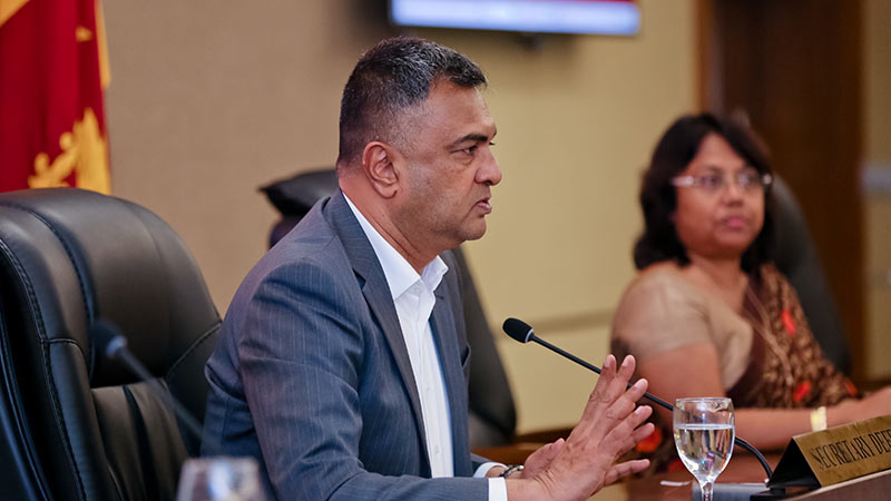 Sri Lanka Defence Secretary Air Vice Marshal Sampath Thuyacontha (Retd)