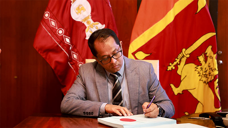 Sri Lanka Speaker Dr. Jagath Wickramaratne