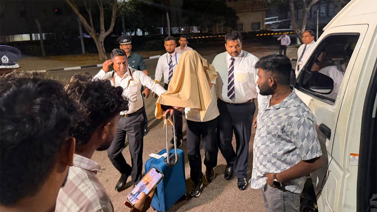 Notorious drug trafficker Shiran Basik brought back to Sri Lanka from UAE