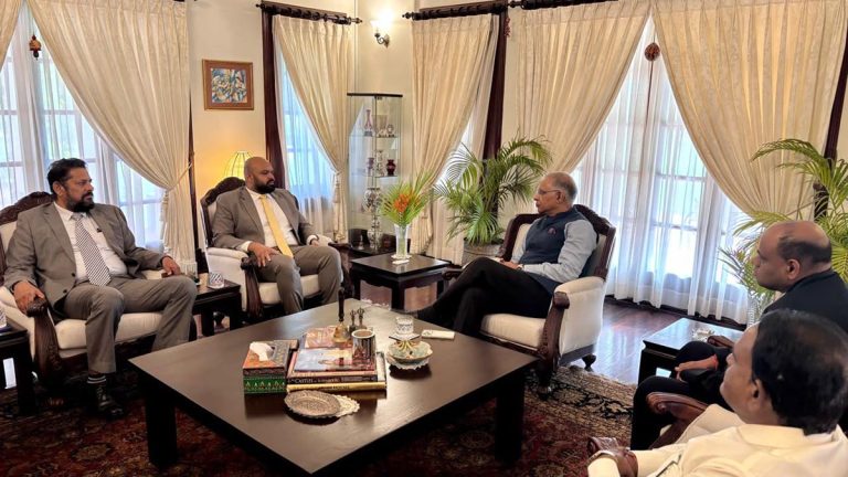 ITAK MPs meet Indian High Commissioner Santosh Jha over efforts to secure Sivarasa Anojan's release