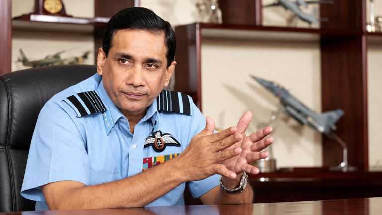 Former Air Force Commander Roshan Goonetileke