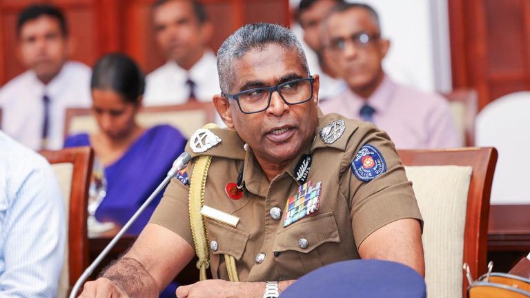 Inspector General of Police Priyantha Weerasooriya